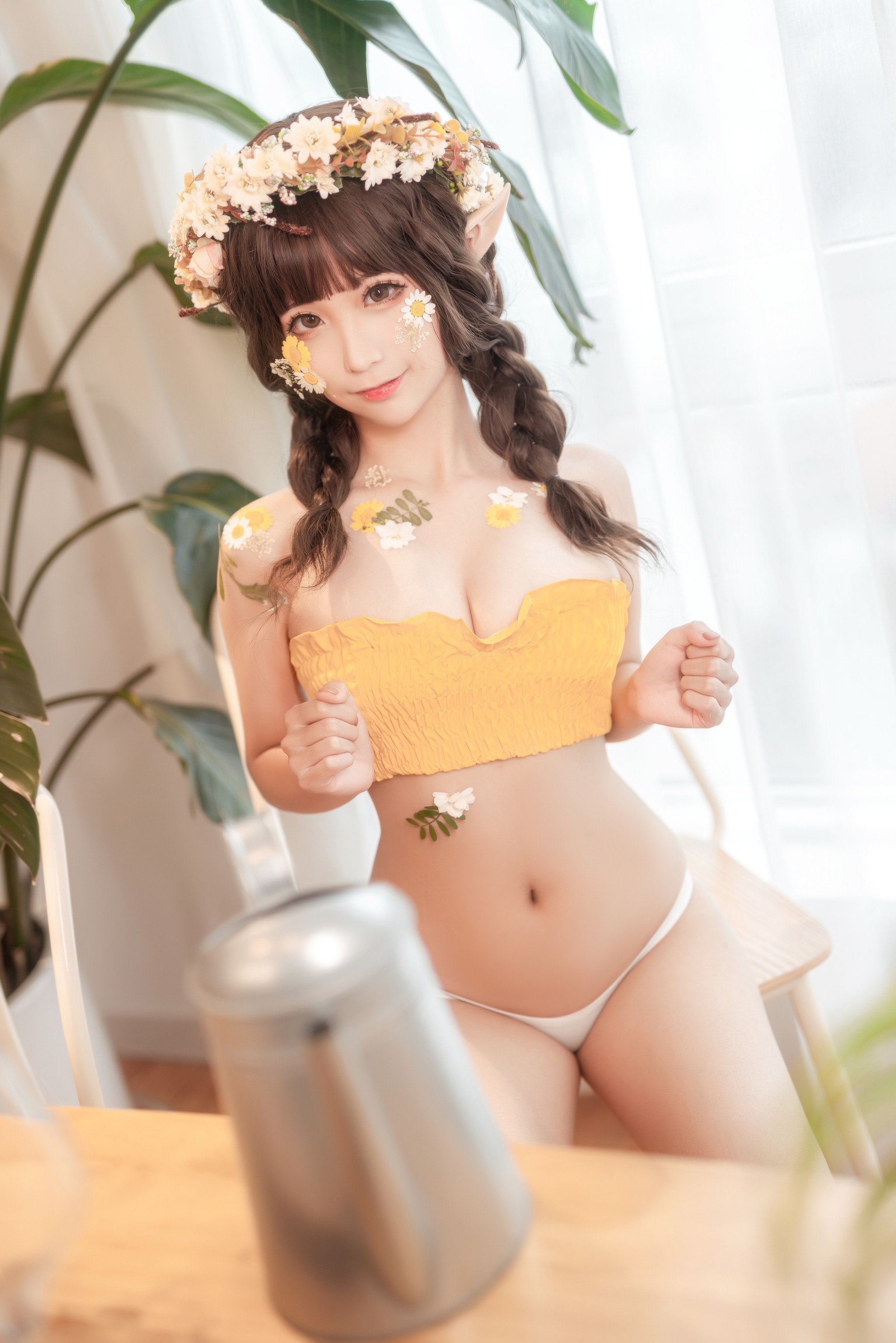 蠢沫沫 - NO.144 尖耳国度 花精灵 [40P]-XikXak